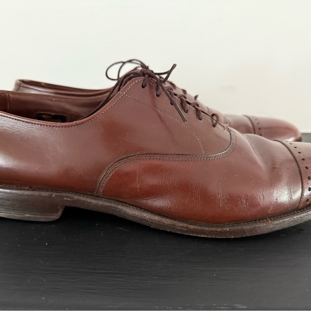 Allen Edmonds “Madison Avenue” Oxfords. Brown. Size 12C. Very Good Condition. - Picture 4 of 7